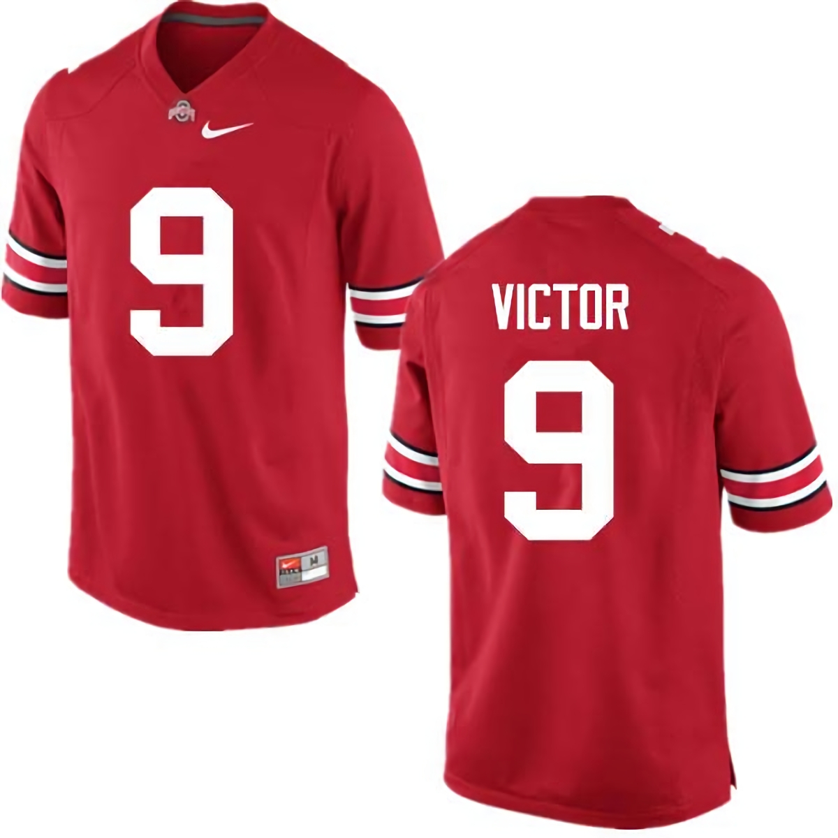 Binjimen Victor Ohio State Buckeyes Men's NCAA #9 Nike Red College Stitched Football Jersey PDE4456BQ